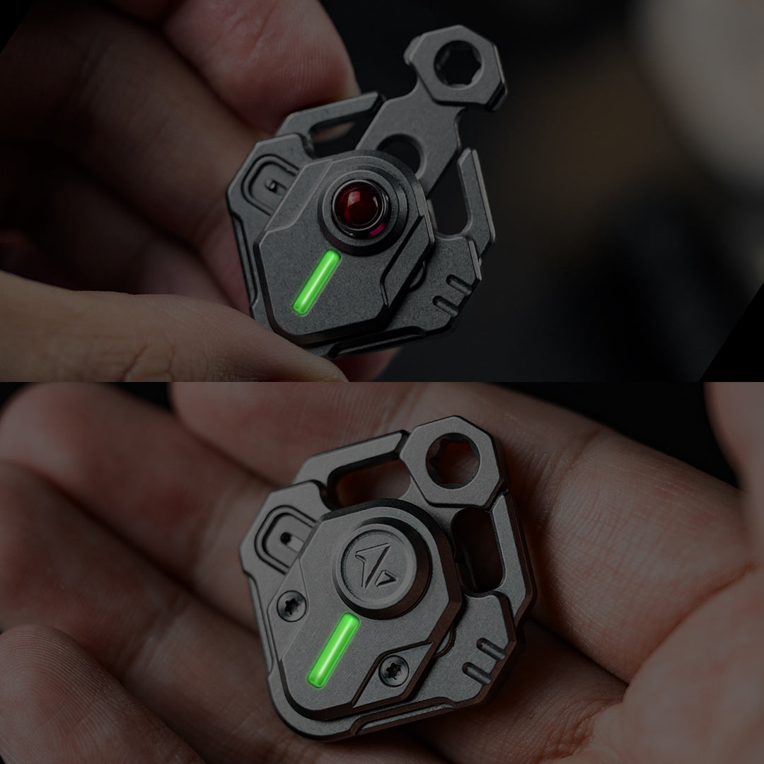 Trident: 3-Level Titanium Zipper Lock