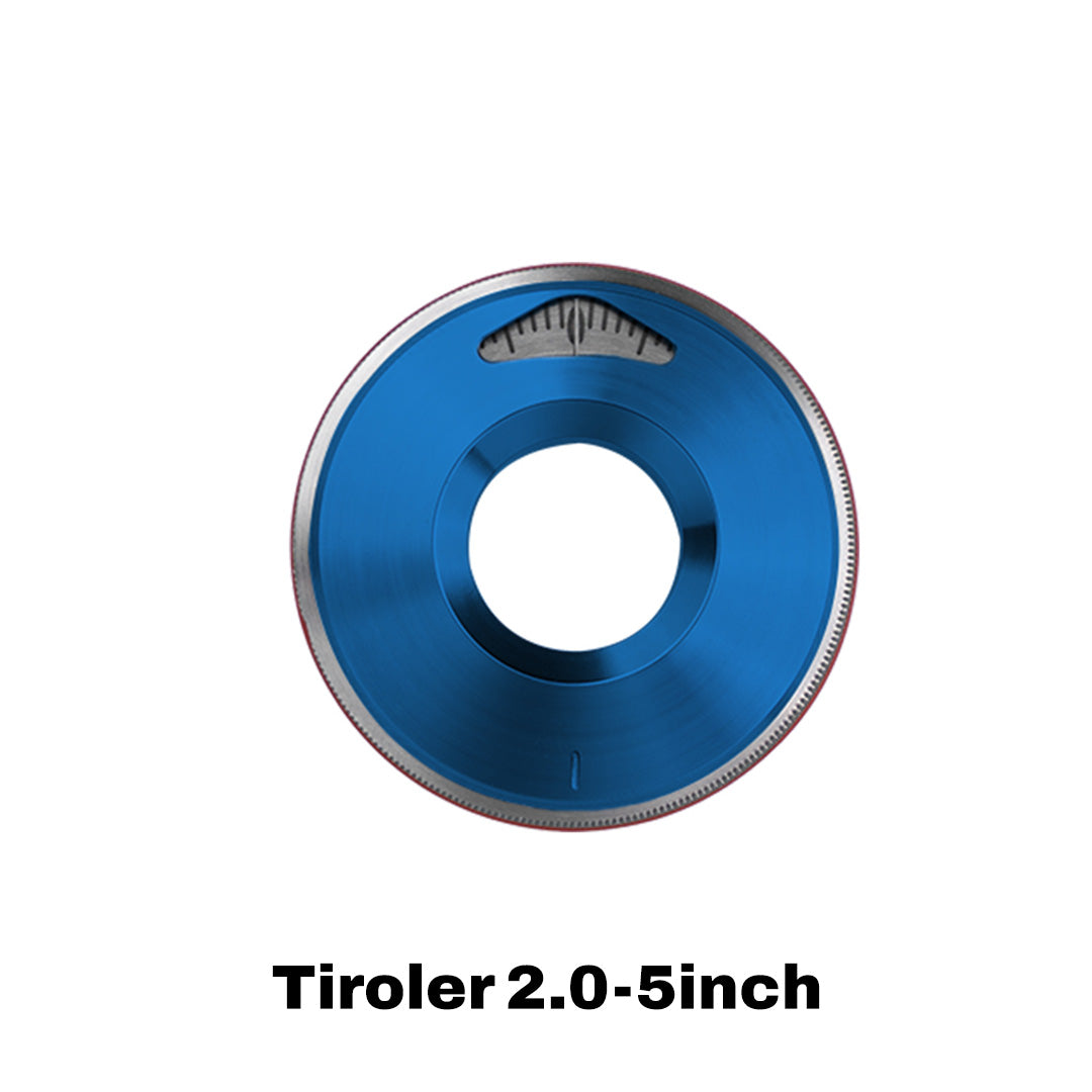 Tiroler 2.0: Titanium Curve Measure Ring