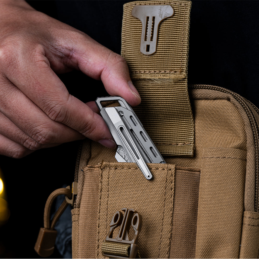 Navaja plegable Titaner Ti: redefiniendo la seguridad y el control