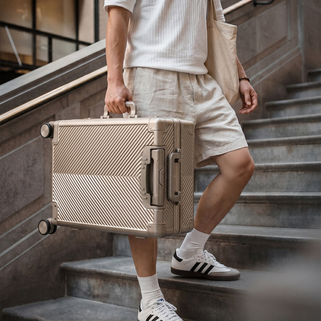 Titaner Voyager: Waterproof Titanium Carry-On System