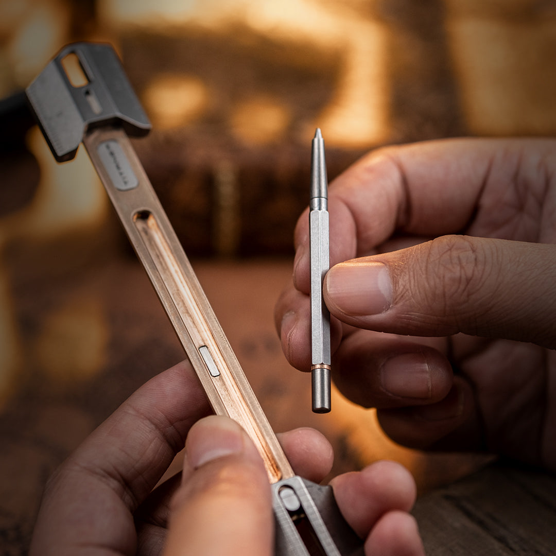 Mix 3.0: Titanium EDC Versatile Ruler