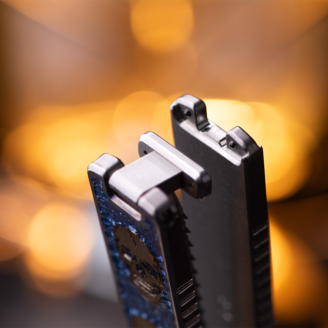 Whisper Hades: Engraved Titanium Folding Saw【Limited 20 Pcs】