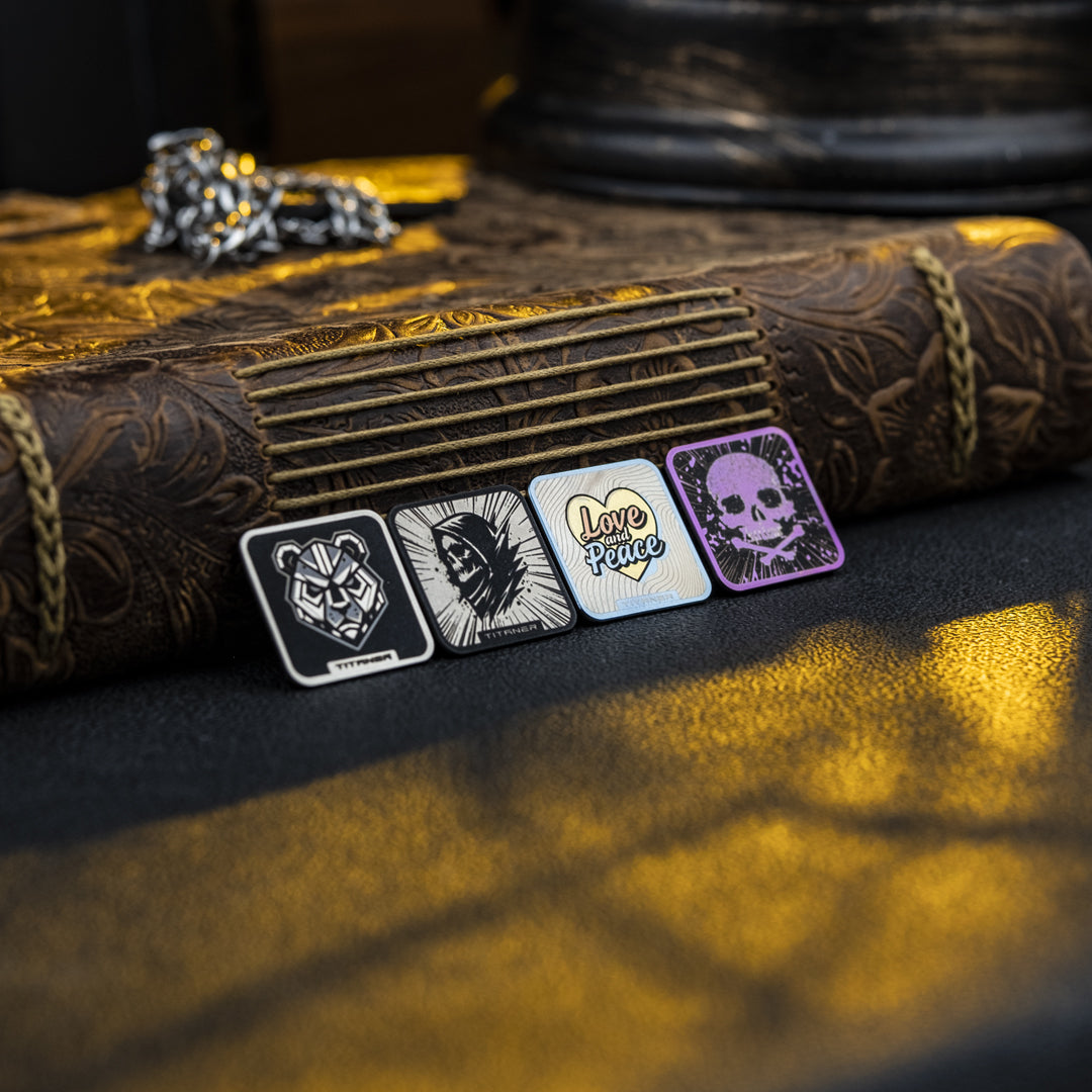 Parche/Insignias de Velcro de Titanio