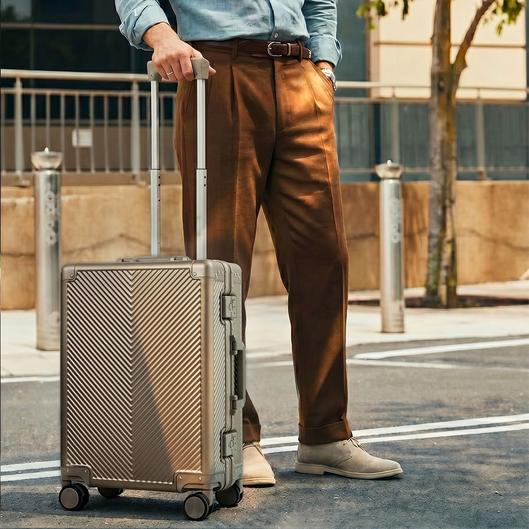 Titaner Voyager: Waterproof Titanium Carry-On System