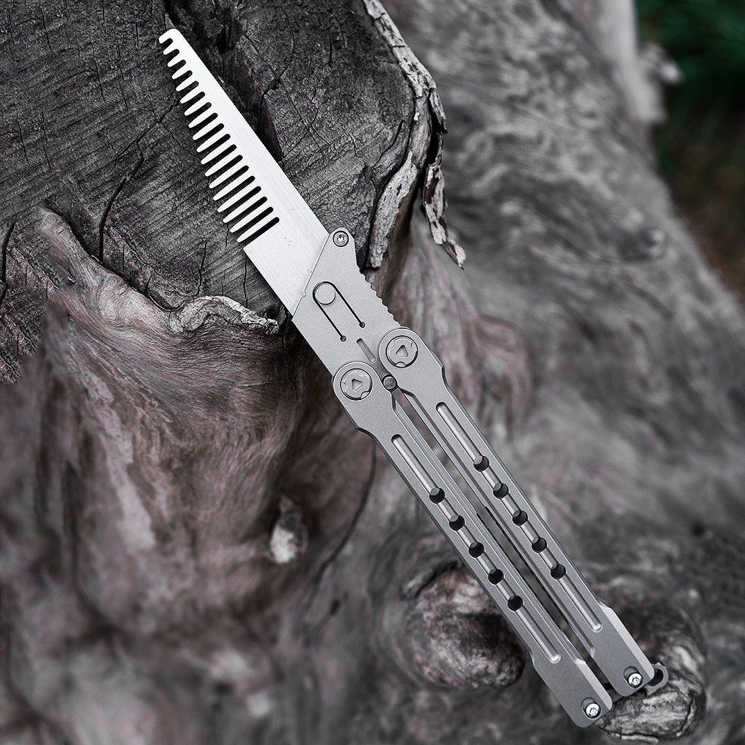 Titanium B-MAX Butterfly Knife