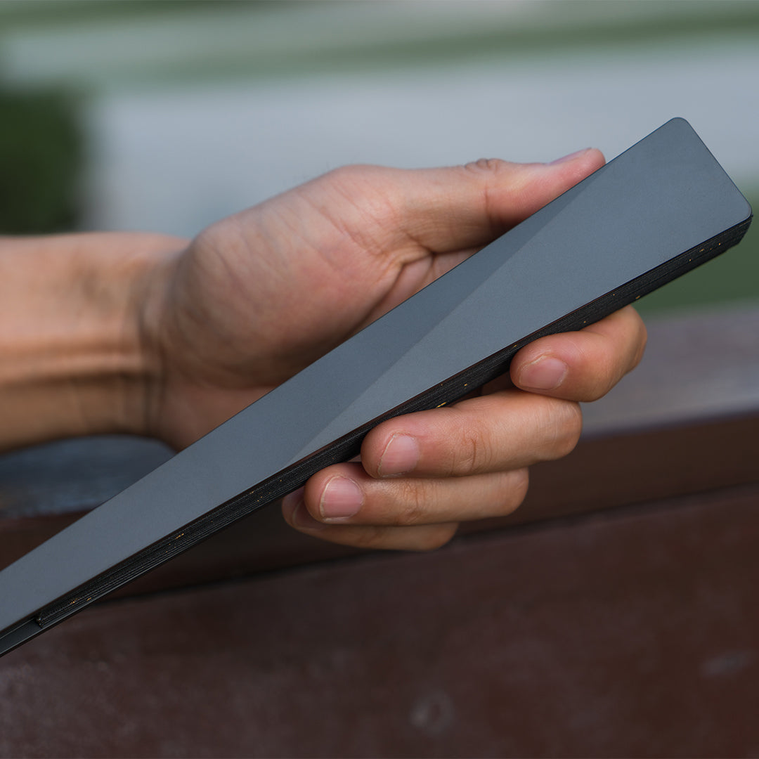 Titanium Hand Folding Fan--BuRan