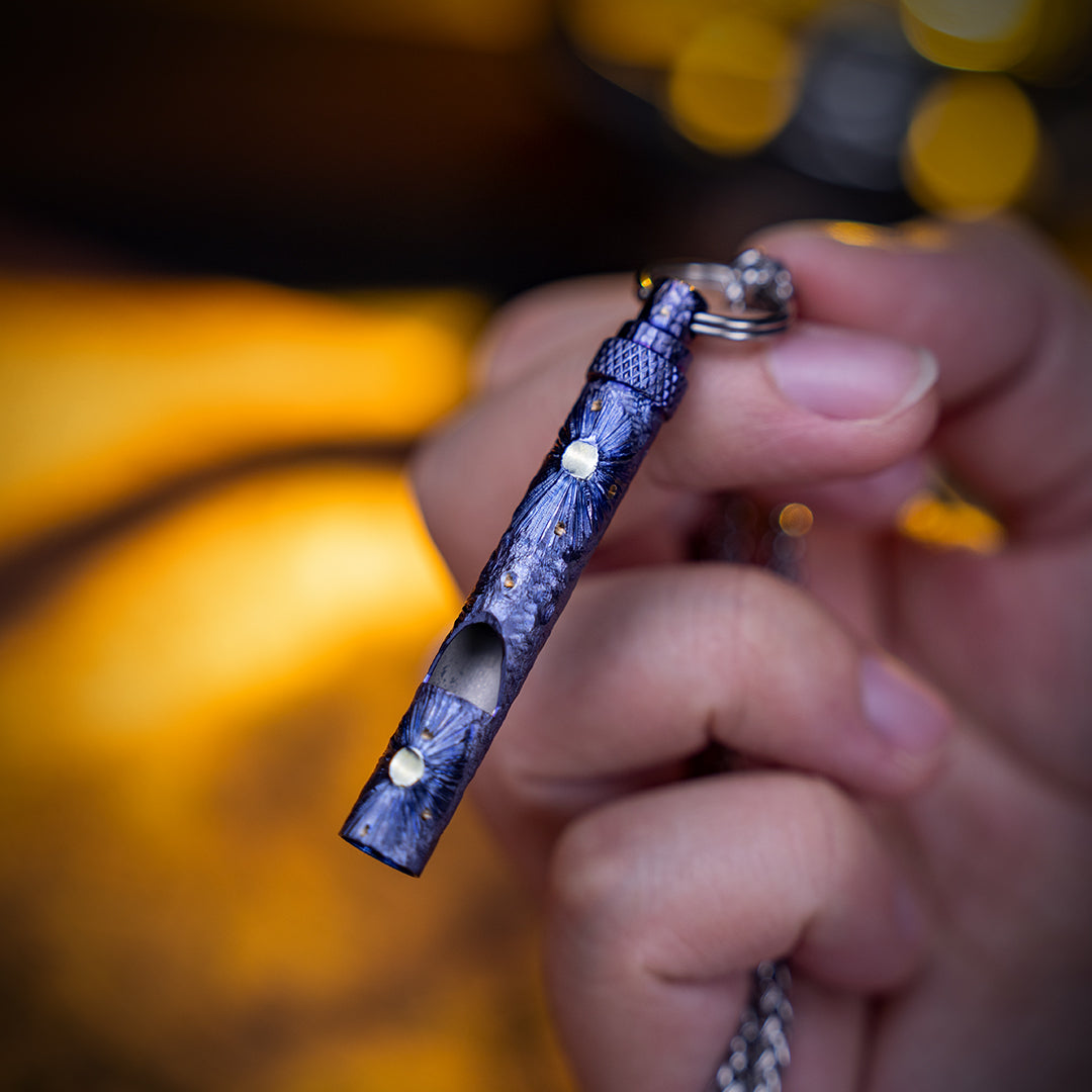 Titanium EDC Whistle