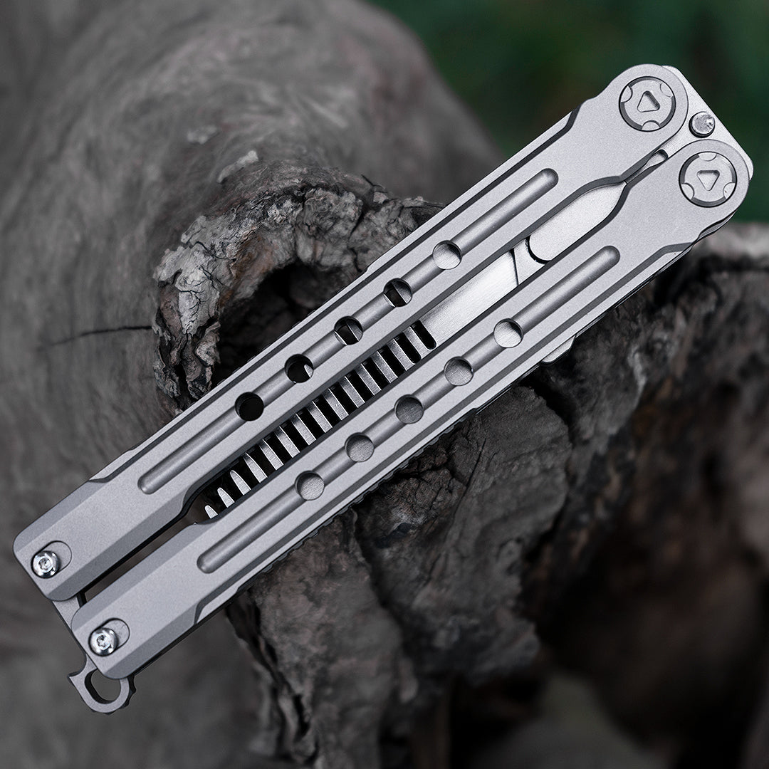 Titanium B-MAX Butterfly Knife