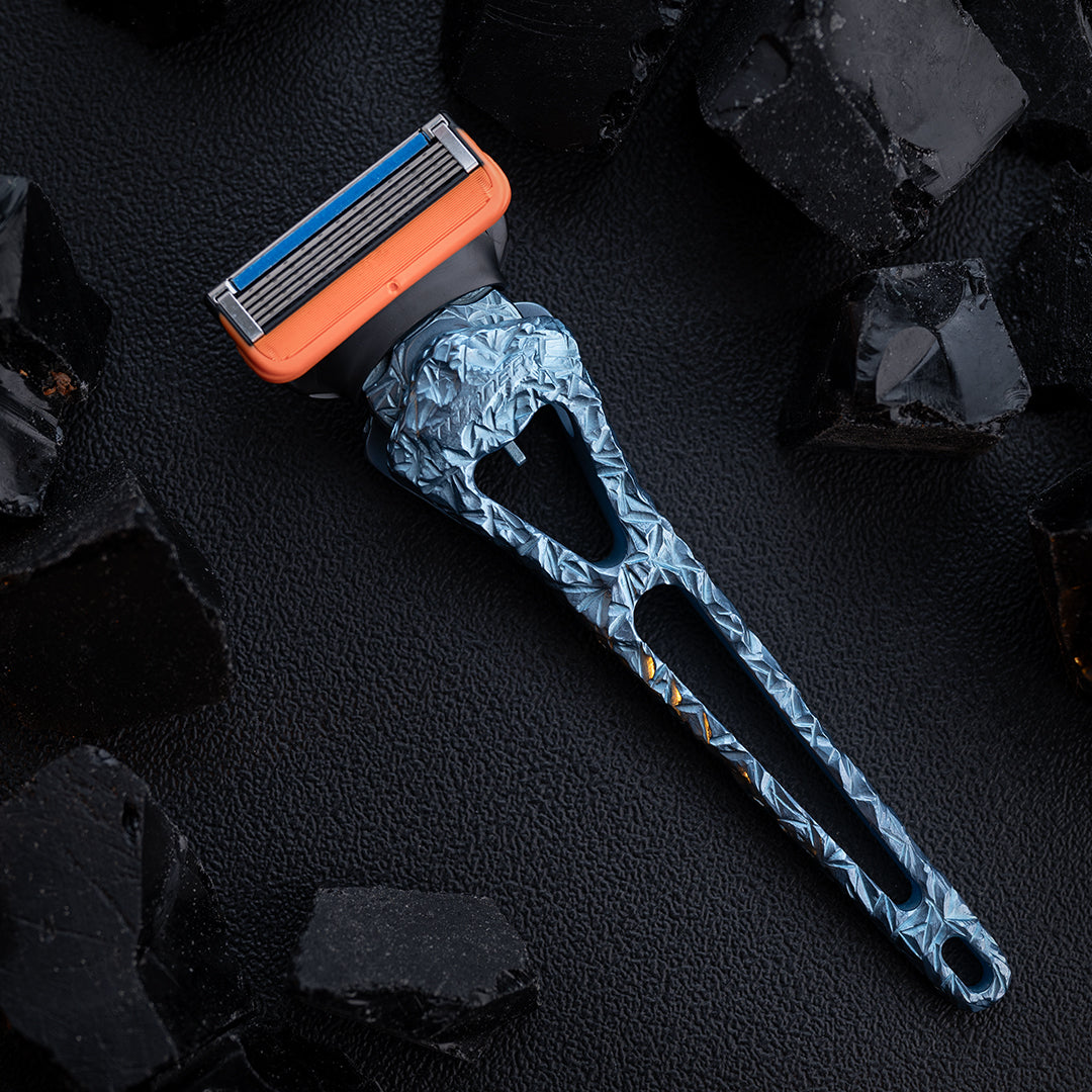 Maquinilla de afeitar Titan Frost GR5 Titanium de 5 capas
