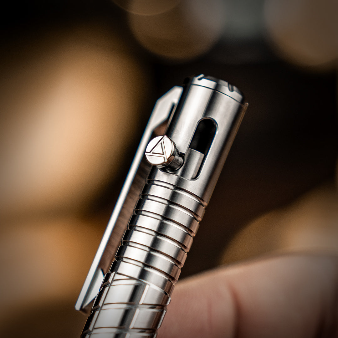 【Final Flash 2025】Titanium Mini Bolt-Action Pen
