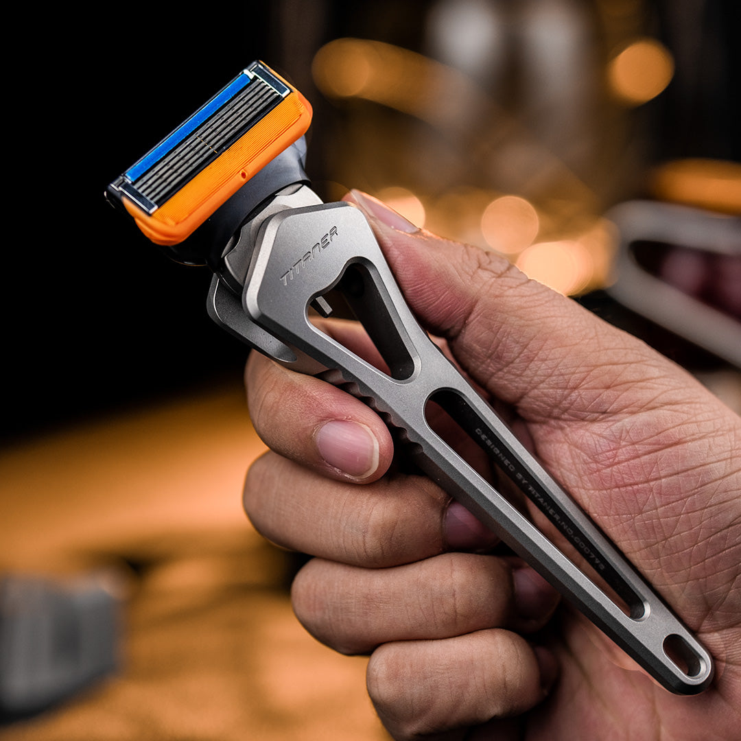 TiApex: Titanium 5-Layer Safety Razor