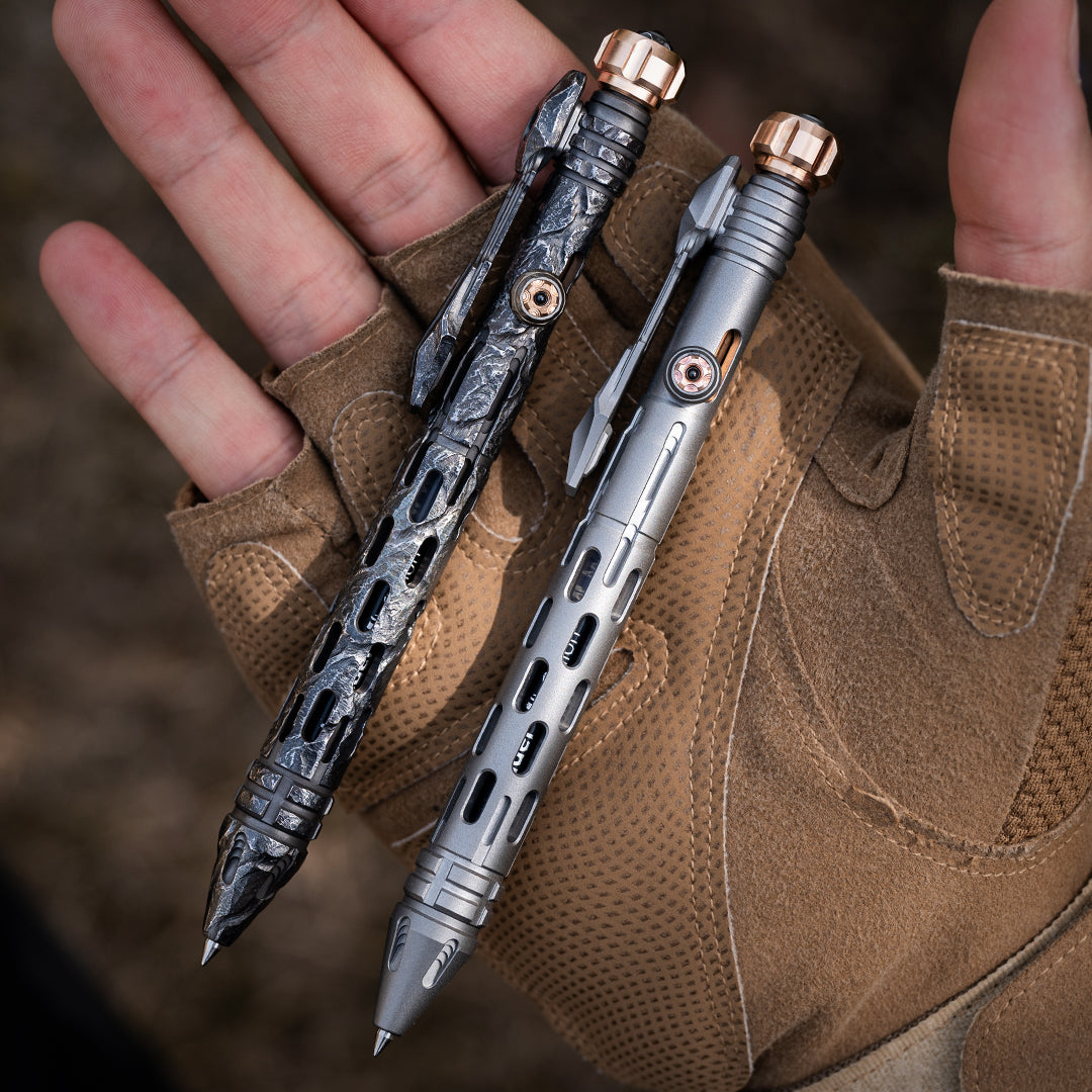 Titanium Tactical Bolt-Action Pen