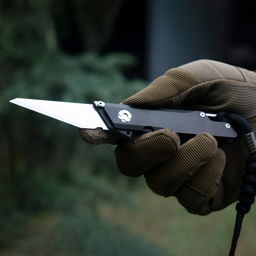 The Raven Titanium Utility Folding knife