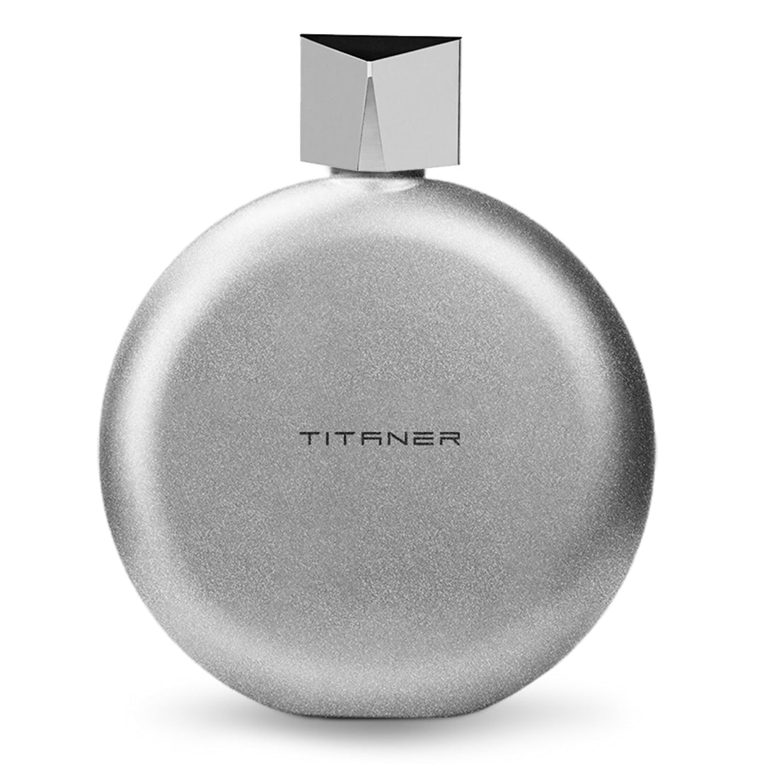 World Premiere Colored Titanium Hip Flask