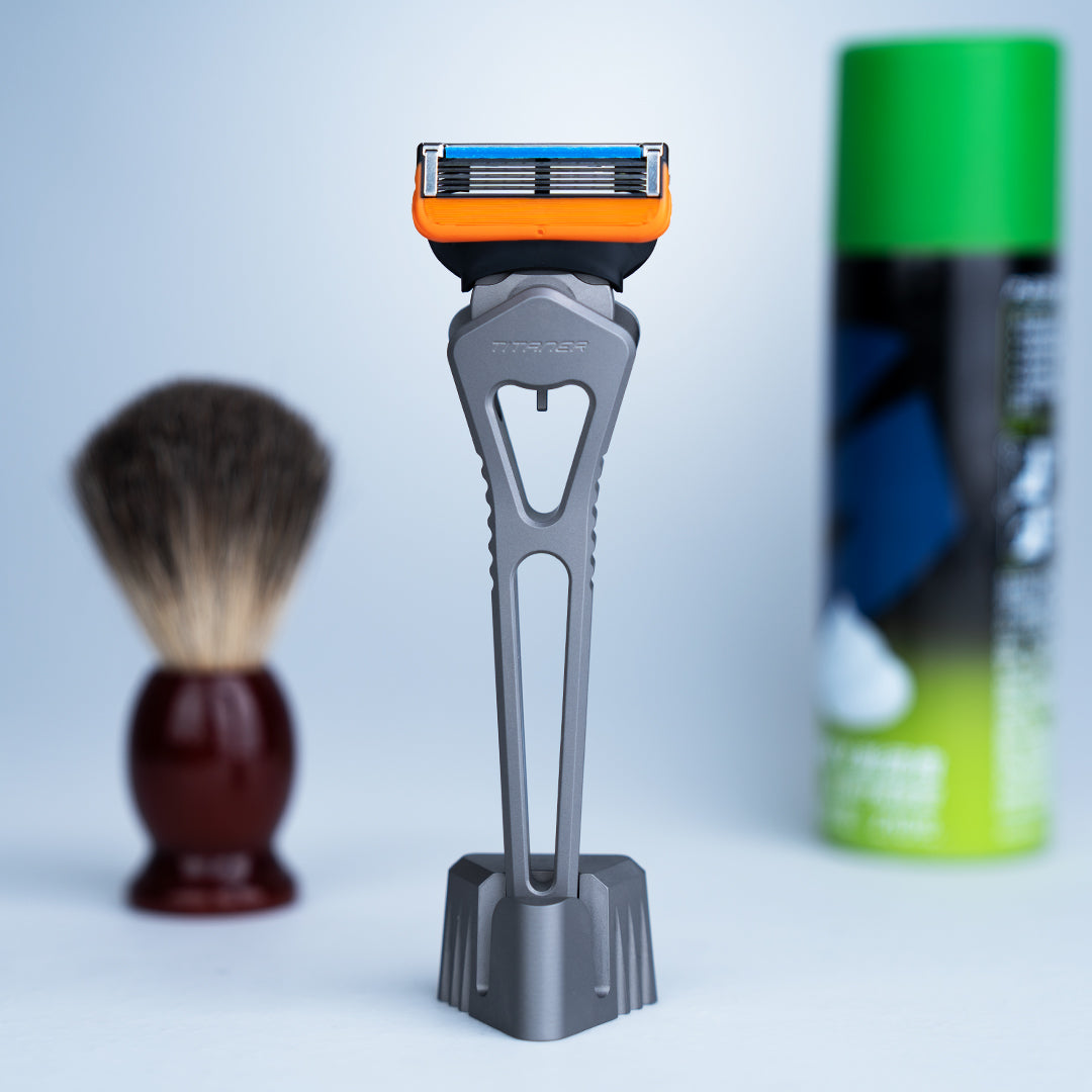 Navaja de Seguridad GR5 de Titanio de 5 Capas