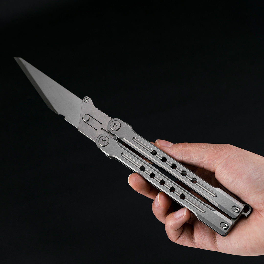 Titanium B-MAX Butterfly Knife