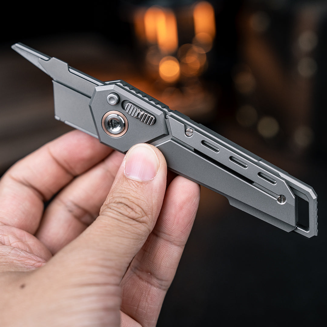 Navaja plegable Titaner Ti: redefiniendo la seguridad y el control