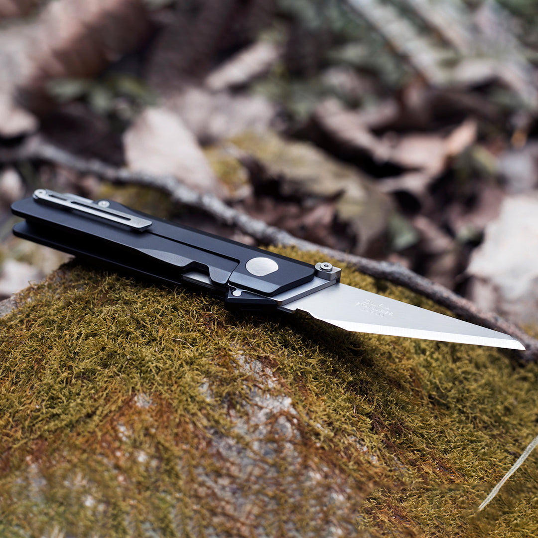 The Raven Titanium Utility Folding knife