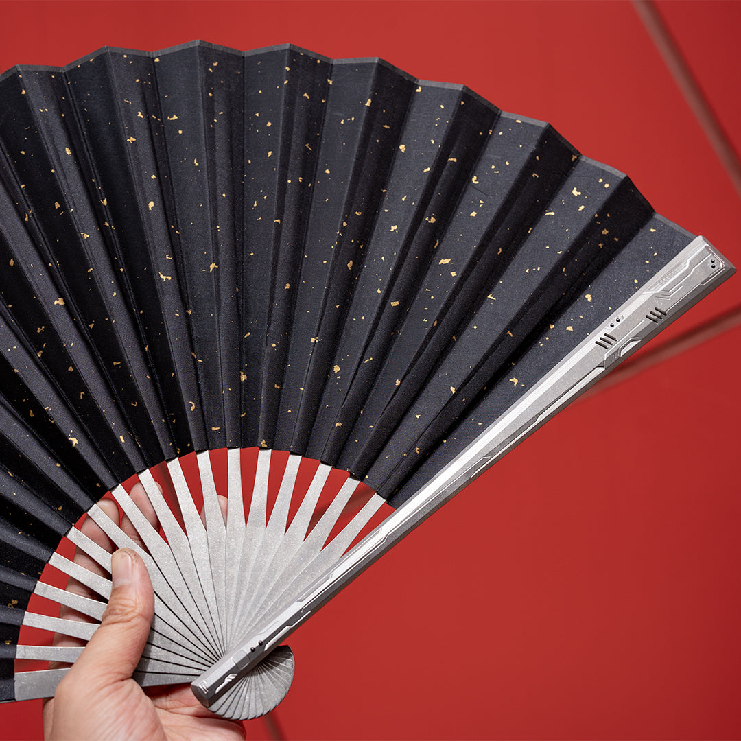 QiYuan: Titanium Folding Fan