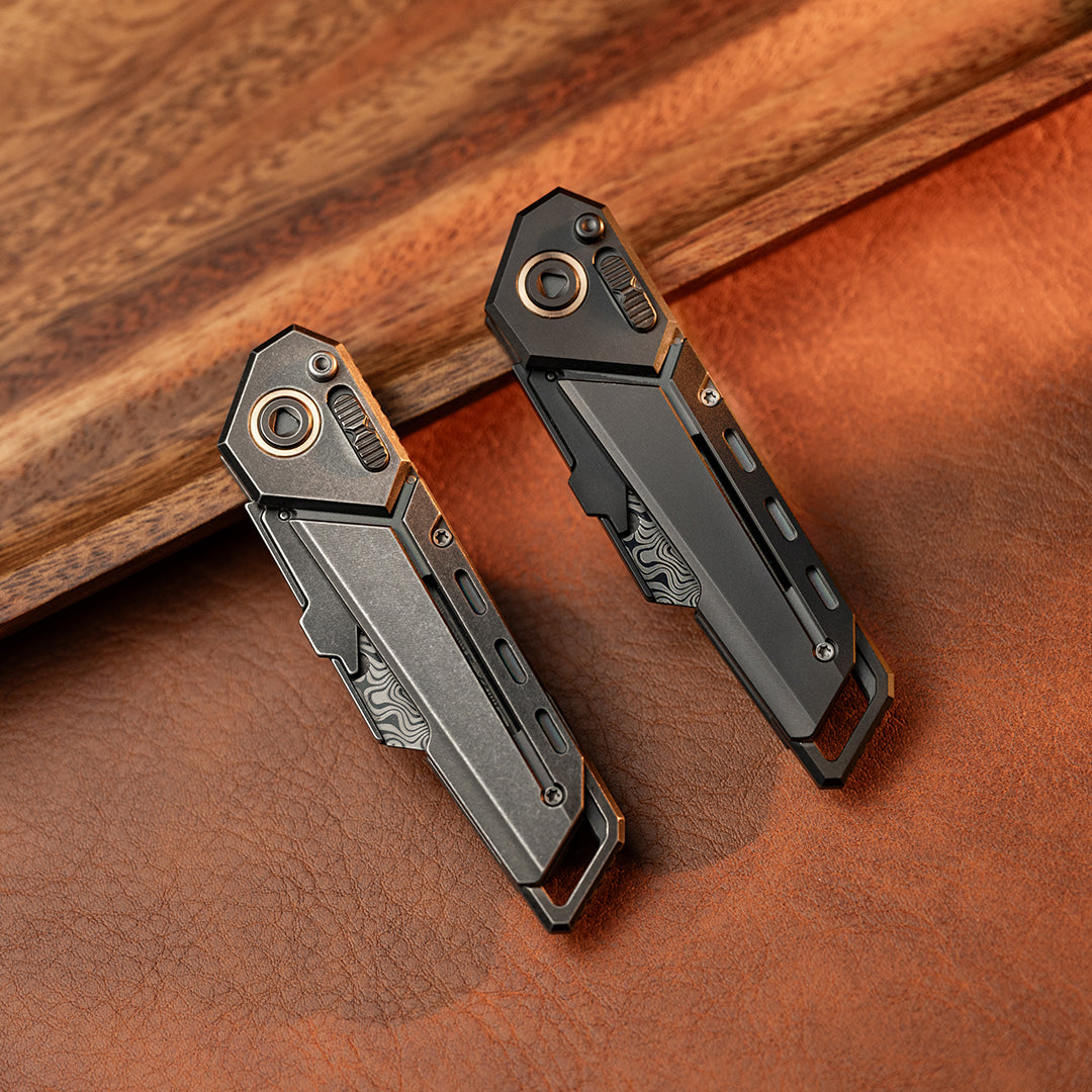 Titanium Ti Folding Knife