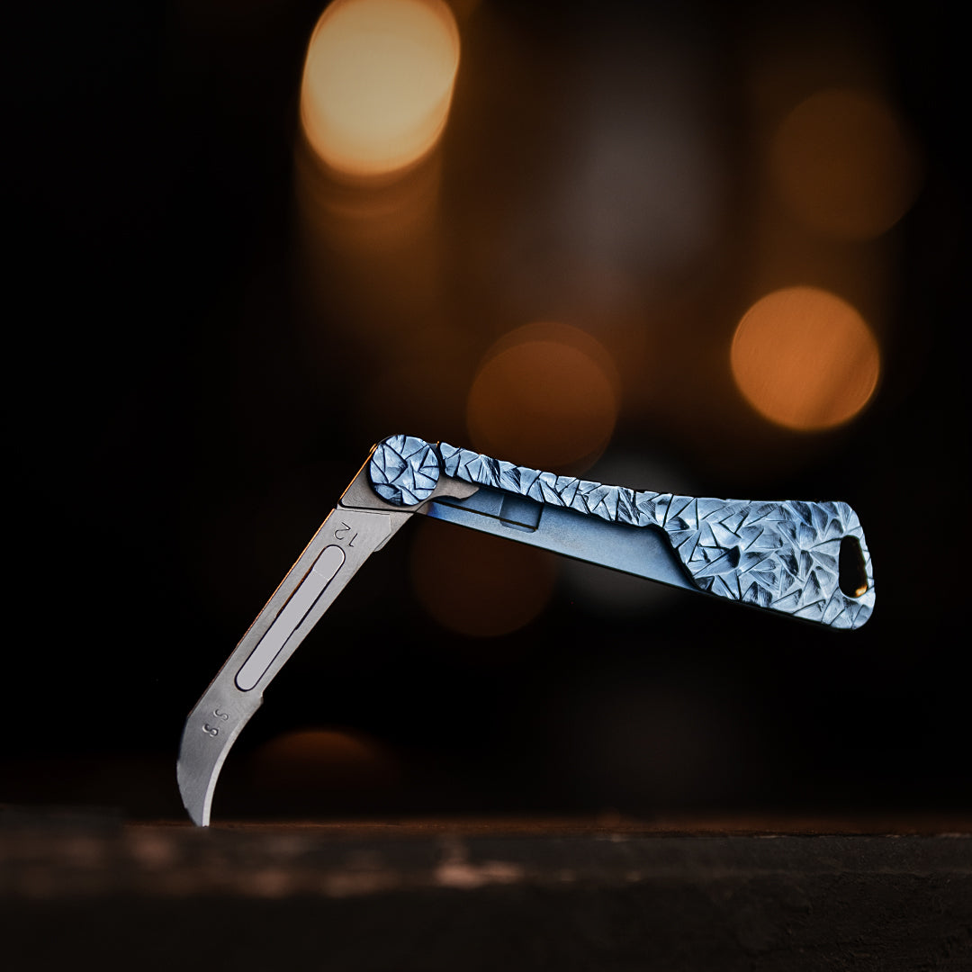 Tiflex: ein Mini-Klappmesser aus Titan mit super Schärfe
