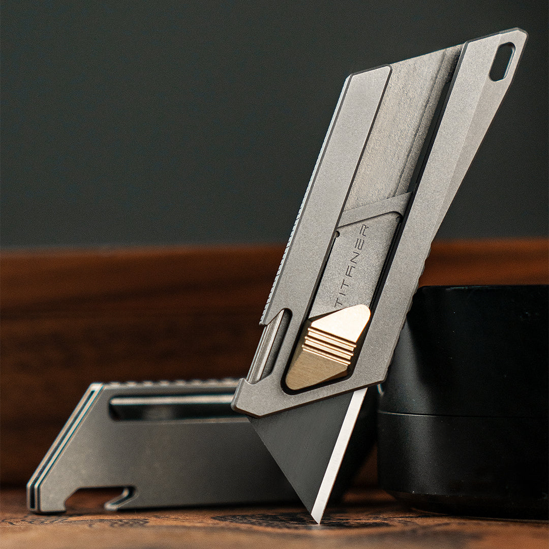 Retractable Mini Titanium EDC Utility Knife