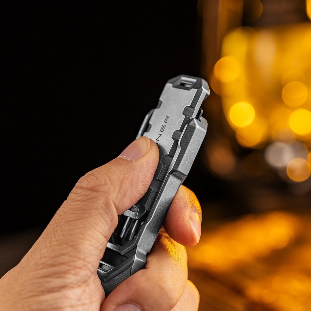 Titanium Multi-Tool Pray Bar mit zappelnem Slider