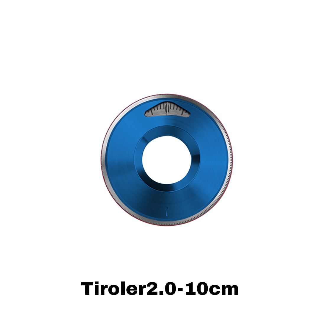 Tiroler 2.0: Titanium Curve Measure Ring