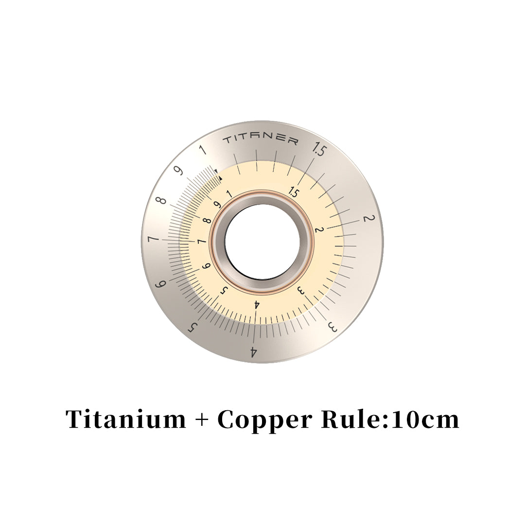 Titanium Mini Slide Rule