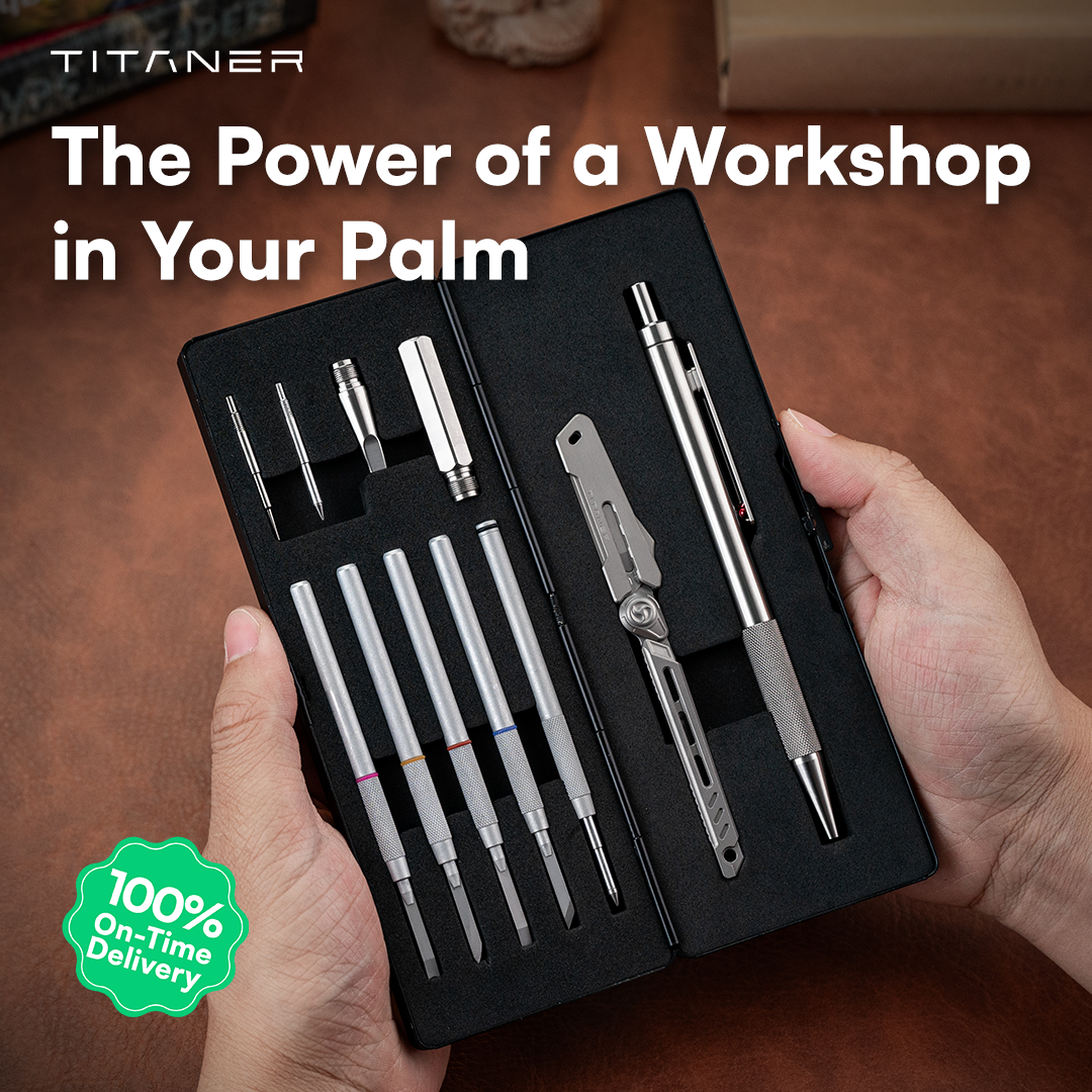 Titaner Dragon Pearl: The 9-in-1 Titanium Modular Pen