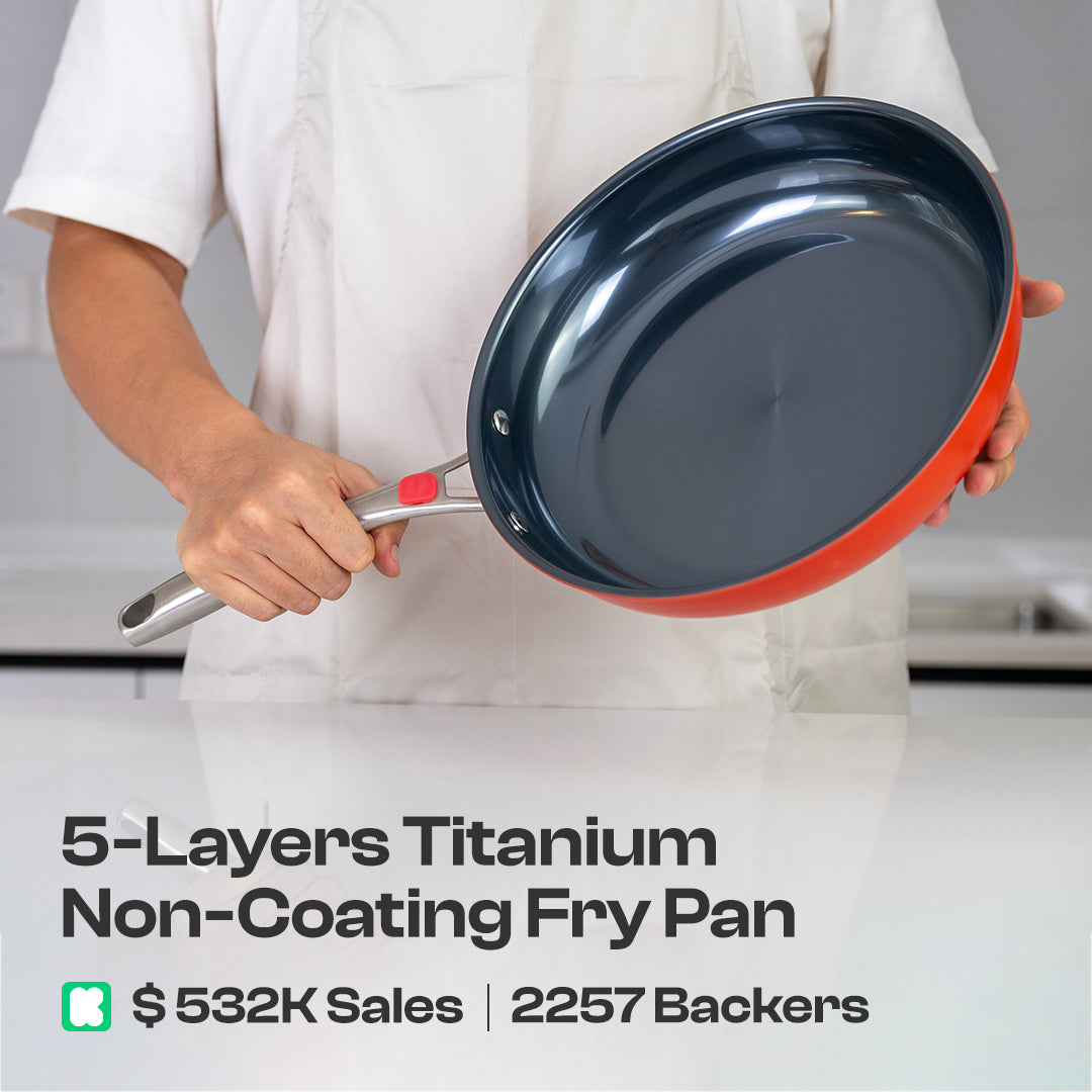 5-Layer Titanium Frying Pan【Pre-Order】