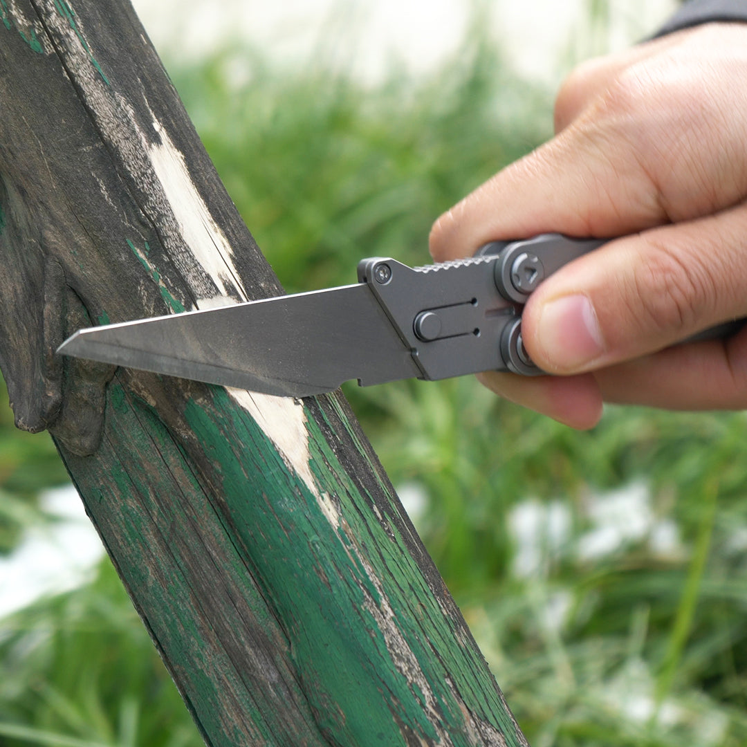 Titanium B-MAX Butterfly Knife