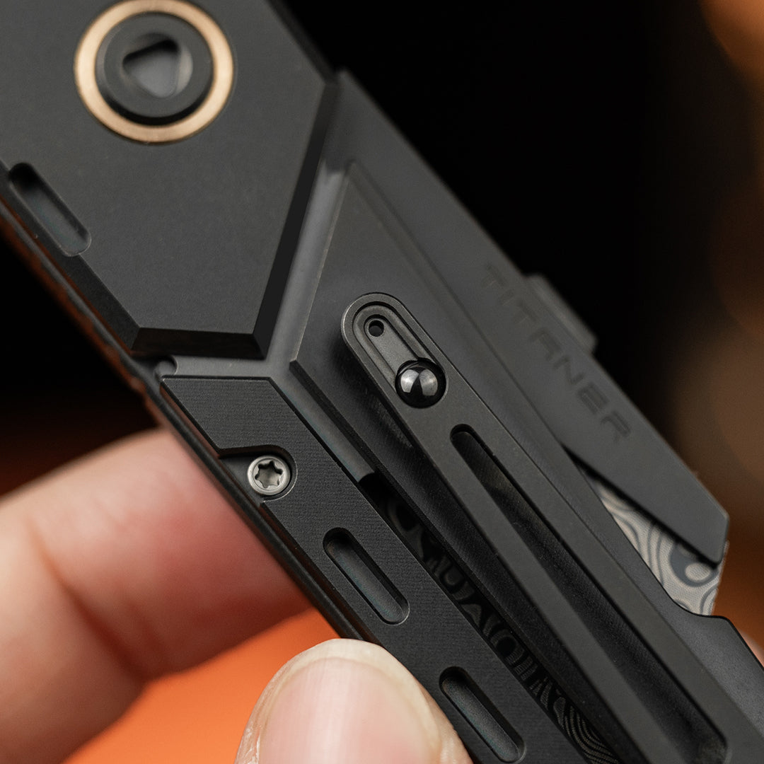 Titanium Ti Folding Knife