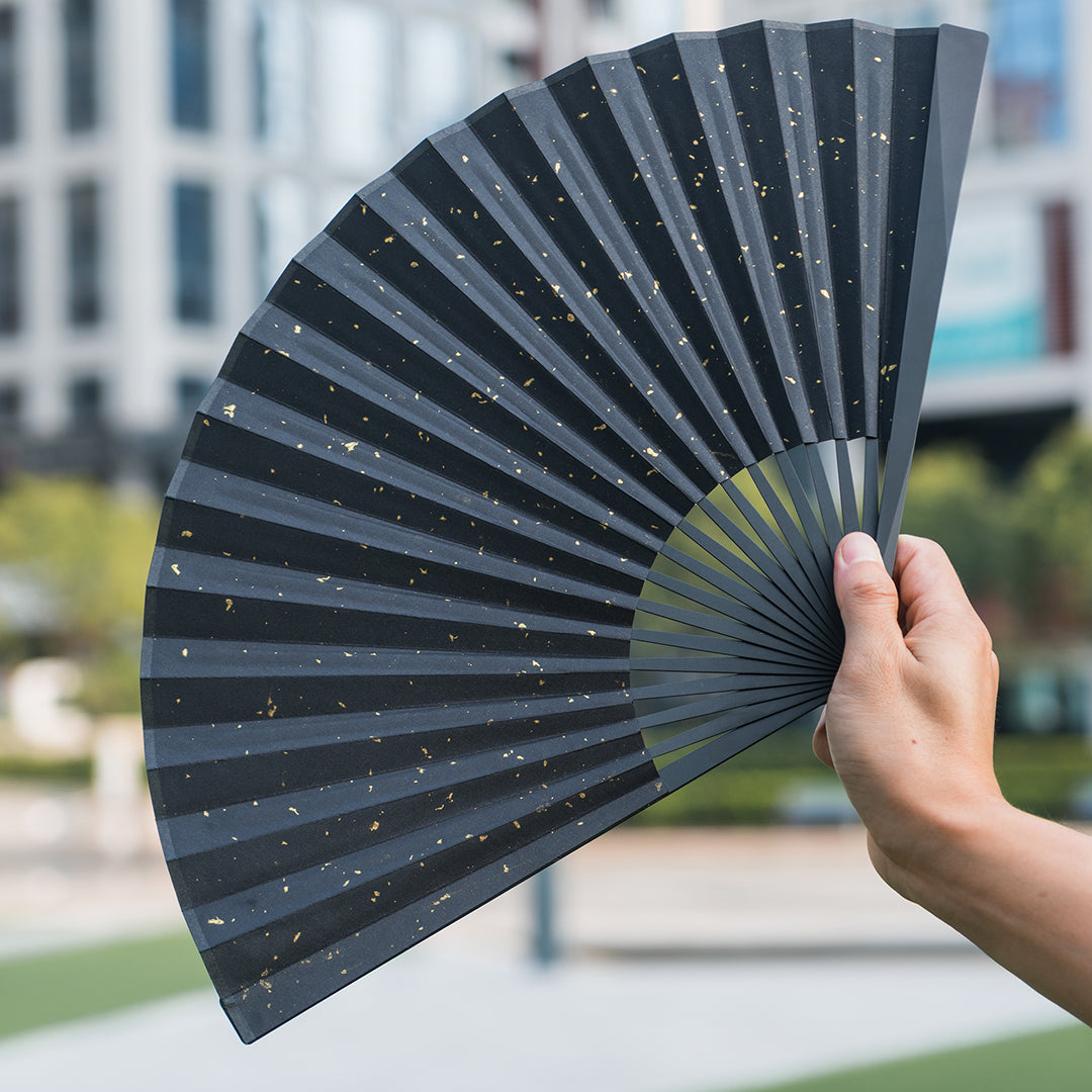 Titanium Hand Folding Fan--BuRan