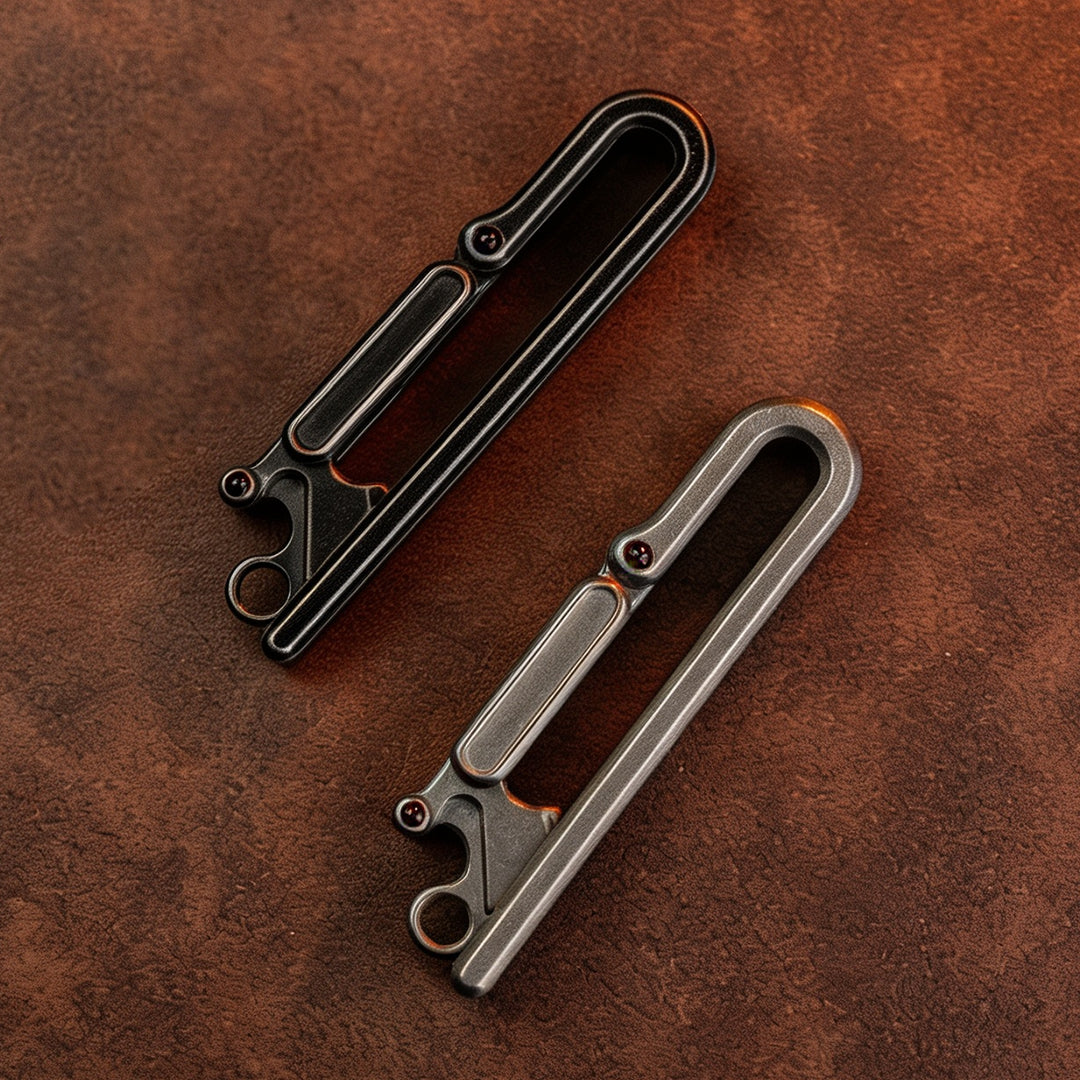 Titanium Belt Keychain