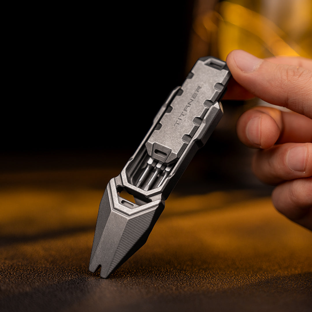 Titanium Multi-Tool Pray Bar mit zappelnem Slider