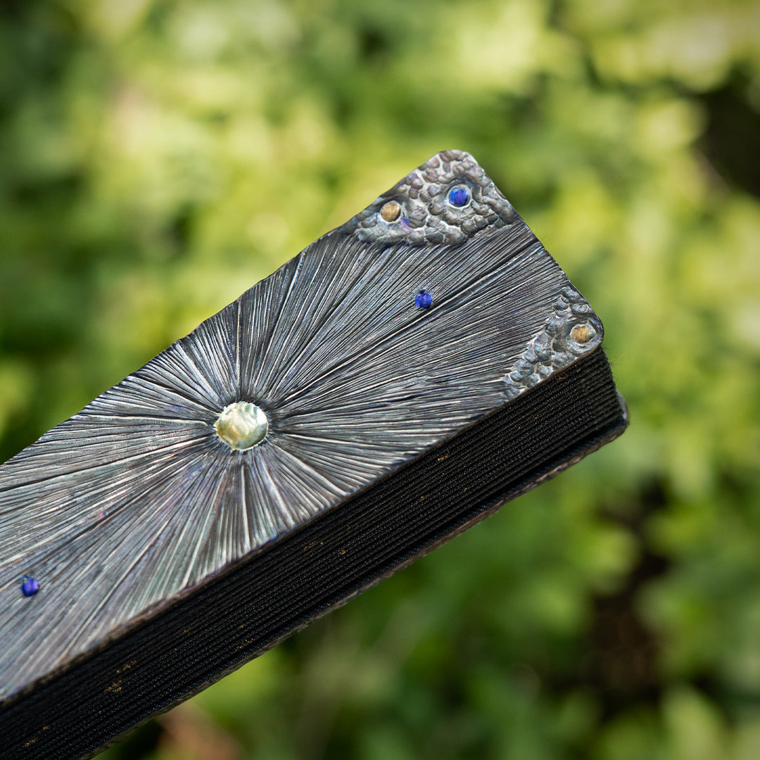 BuRan: Obsidian Meteor Titanium Folding Fan