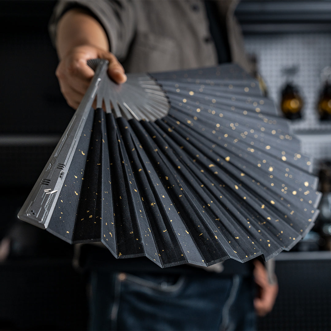 QiYuan: Titanium Folding Fan