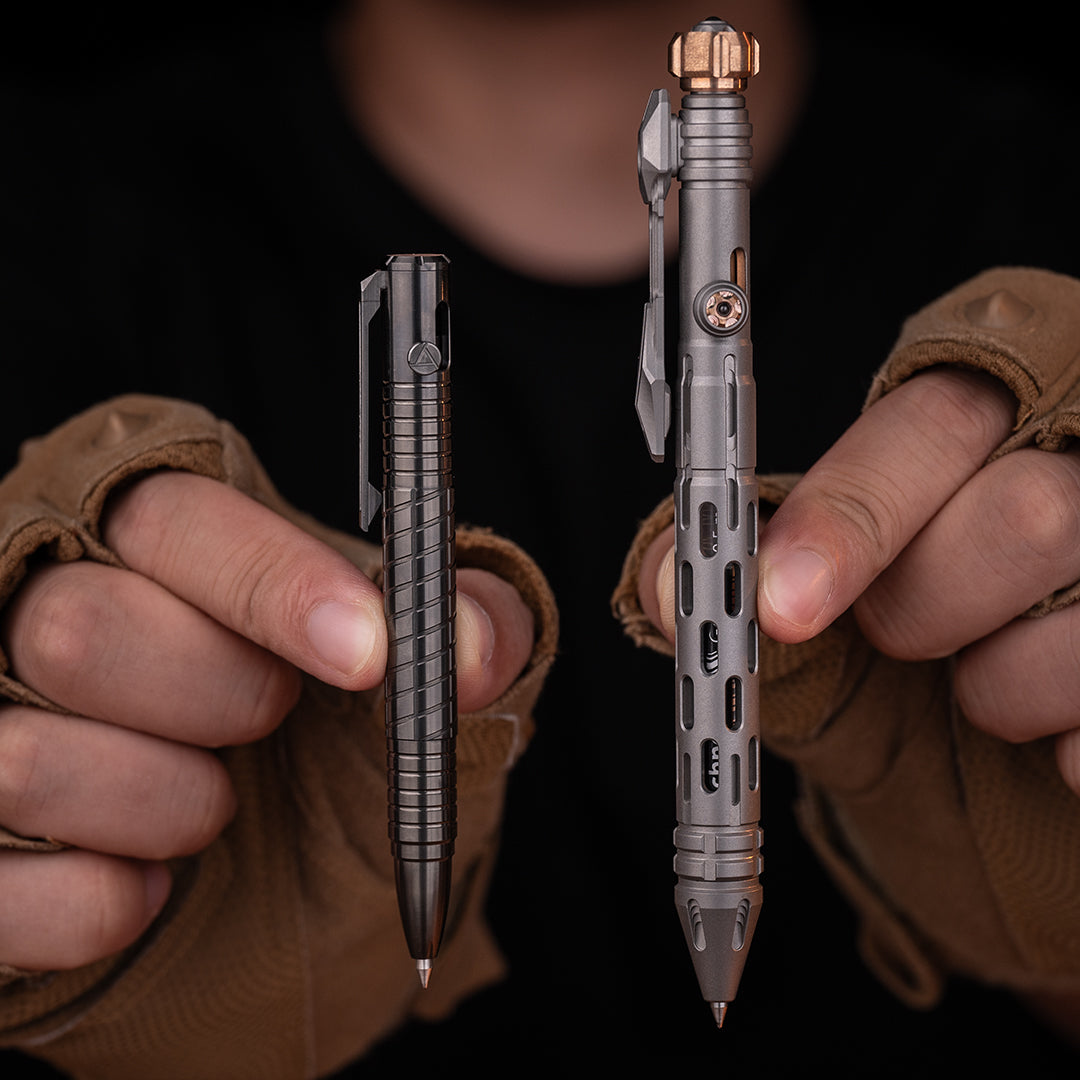 Titanium Mini Bolt-Action Pen