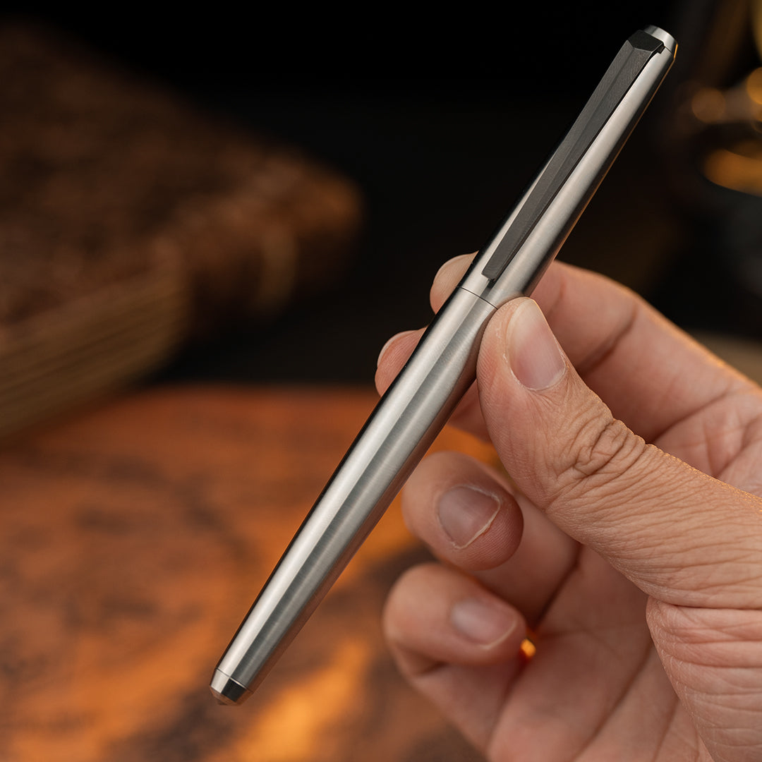 Starry Night Titanium Tactical Ballpoint Pen
