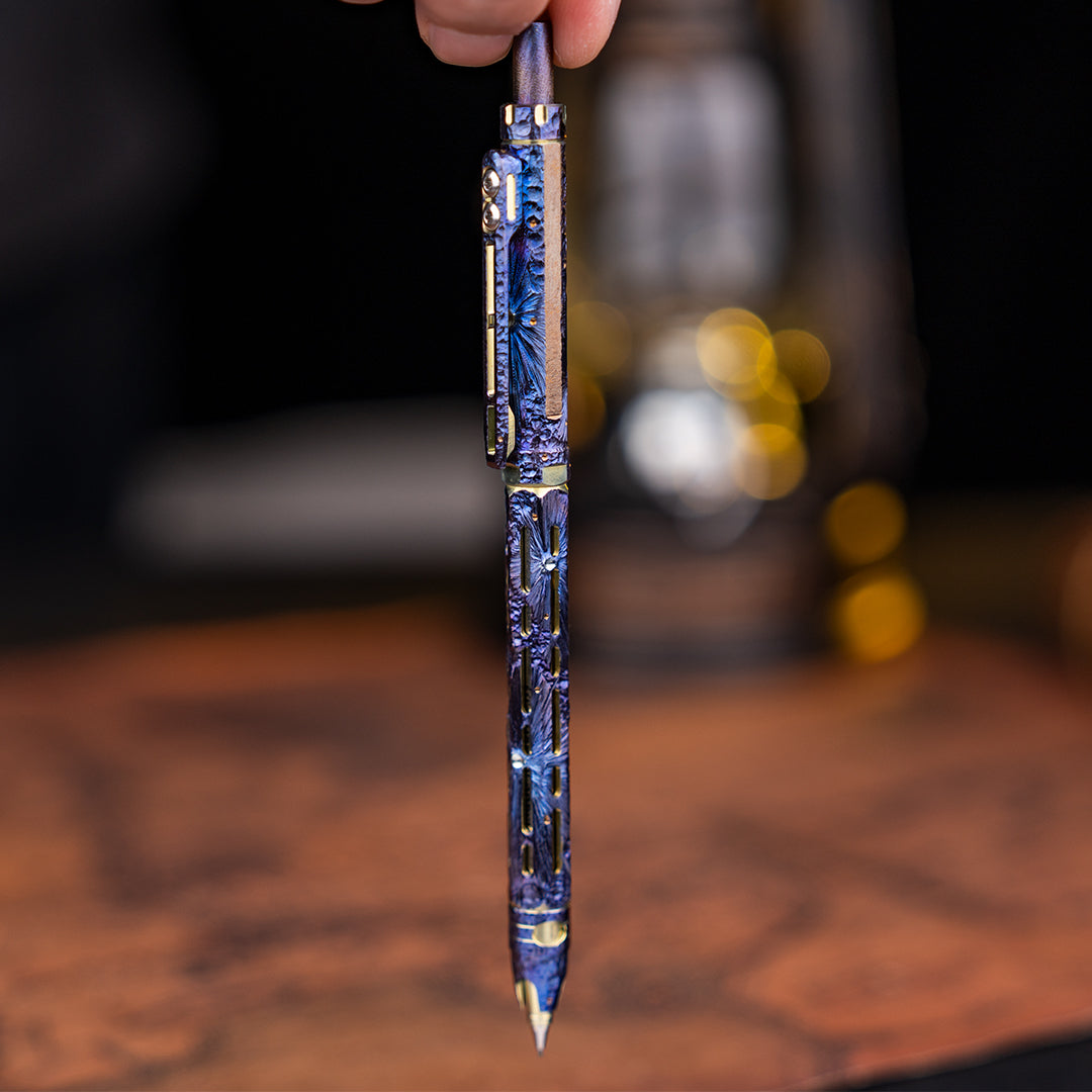Hand-carved Ti-Chi Click Pencil
