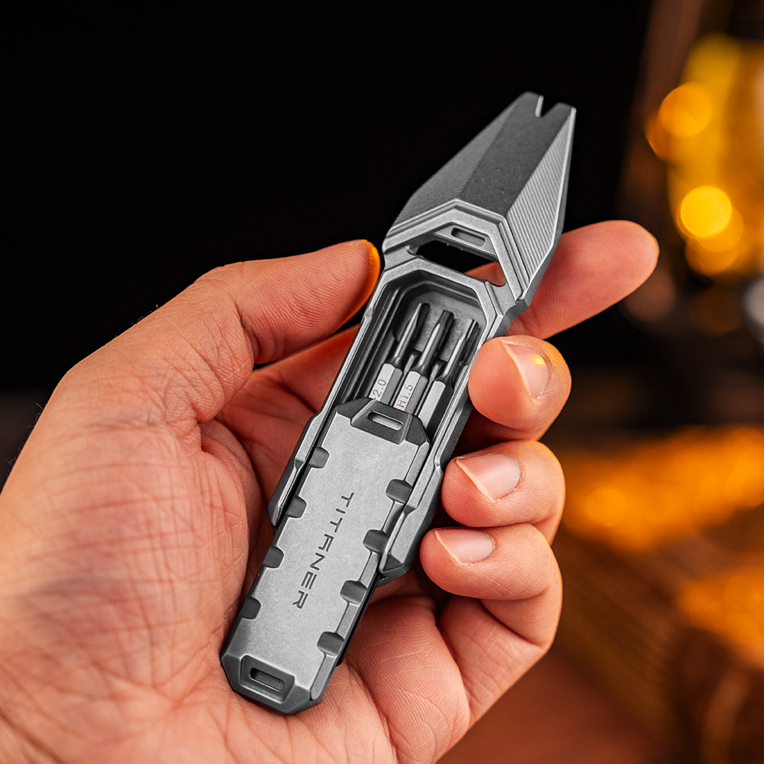 Titanium Multi-Tool Pray Bar mit zappelnem Slider