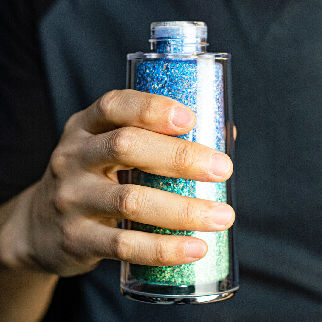 Ice-crystal Pure Titanium Water Bottle