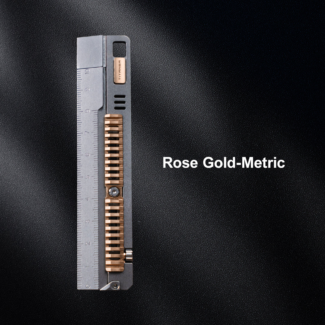 Mix 2: das EDC-Lineal aus Titan