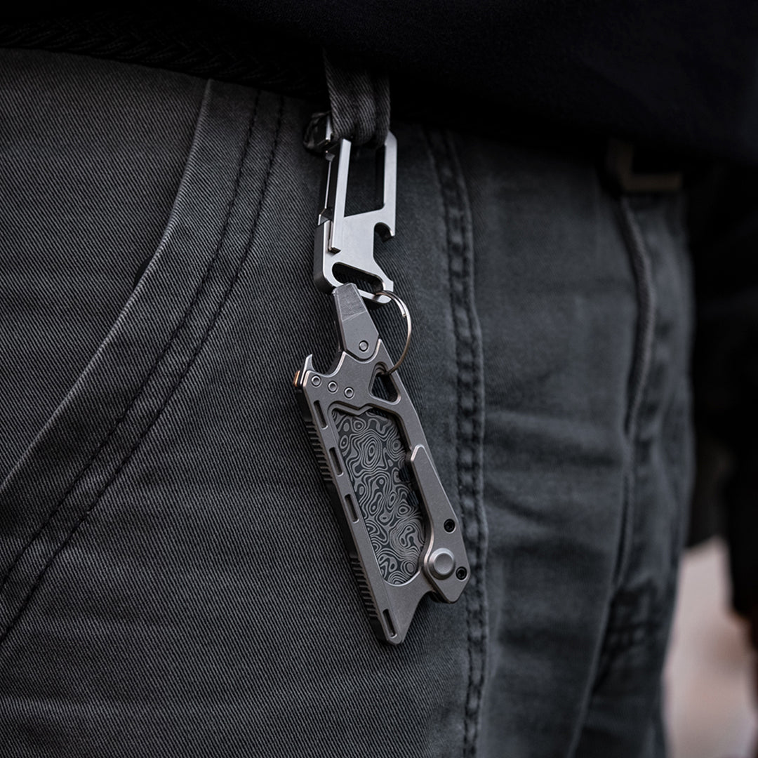 Titaniensicherheit tragbares Mehrfachmesser