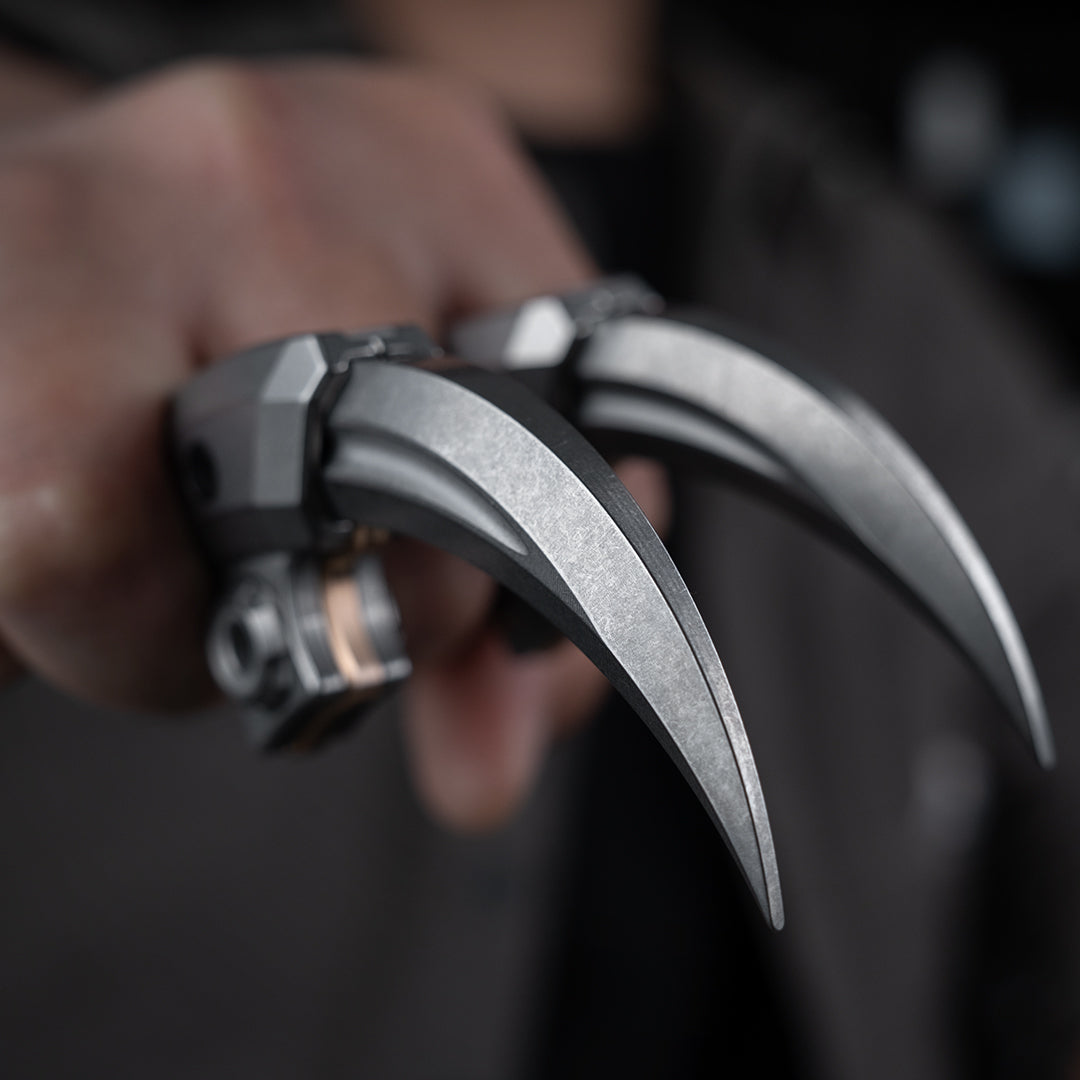 Cyberpunk: Raptor Hand Carved Titanium Claw【Limited 20 pcs】