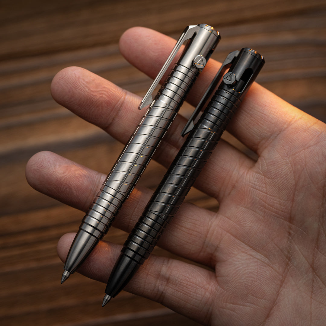 Titanium Mini Bolt-Action Pen