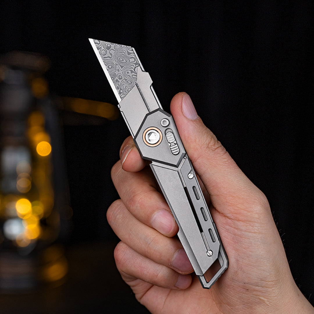 Navaja plegable Titaner Ti: redefiniendo la seguridad y el control