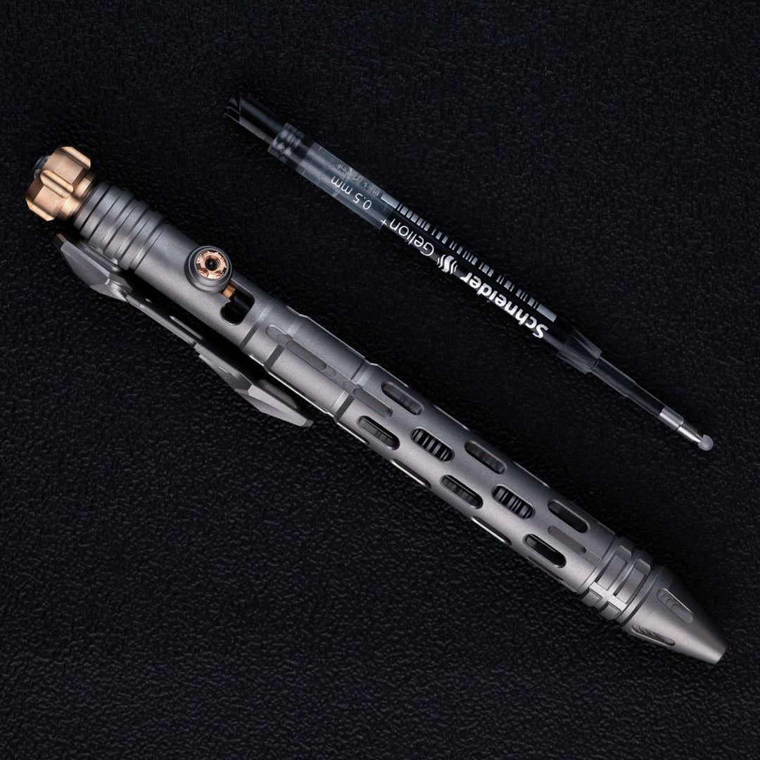 Titanium Tactical Bolt-Action Pen