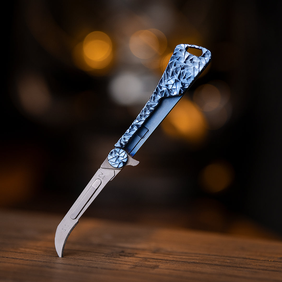 Tiflex: ein Mini-Klappmesser aus Titan mit super Schärfe